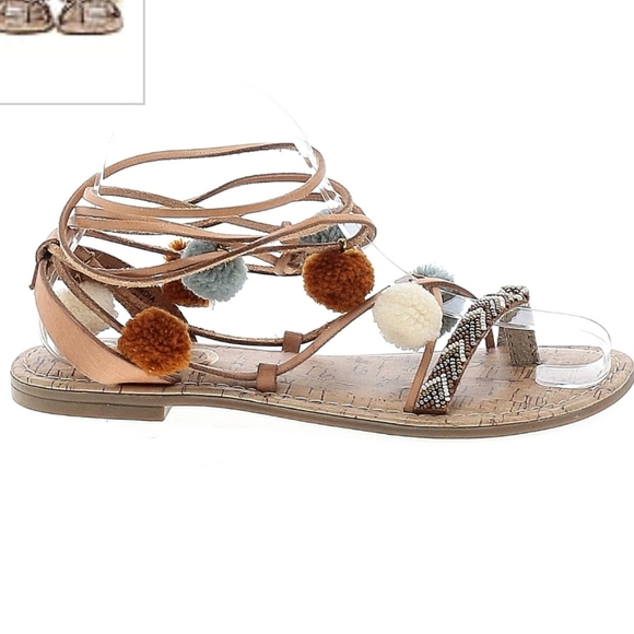 Sam Edelman strappy wrap sandals! 6 - Picture 1 of 6